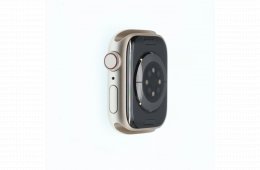 !! 1 ÉV GARANCIA !! Apple Watch Series 7 41mm Starlight 80% Wifi+Cell