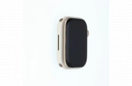 !! 1 ÉV GARANCIA !! Apple Watch Series 7 41mm Starlight 80% Wifi+Cell