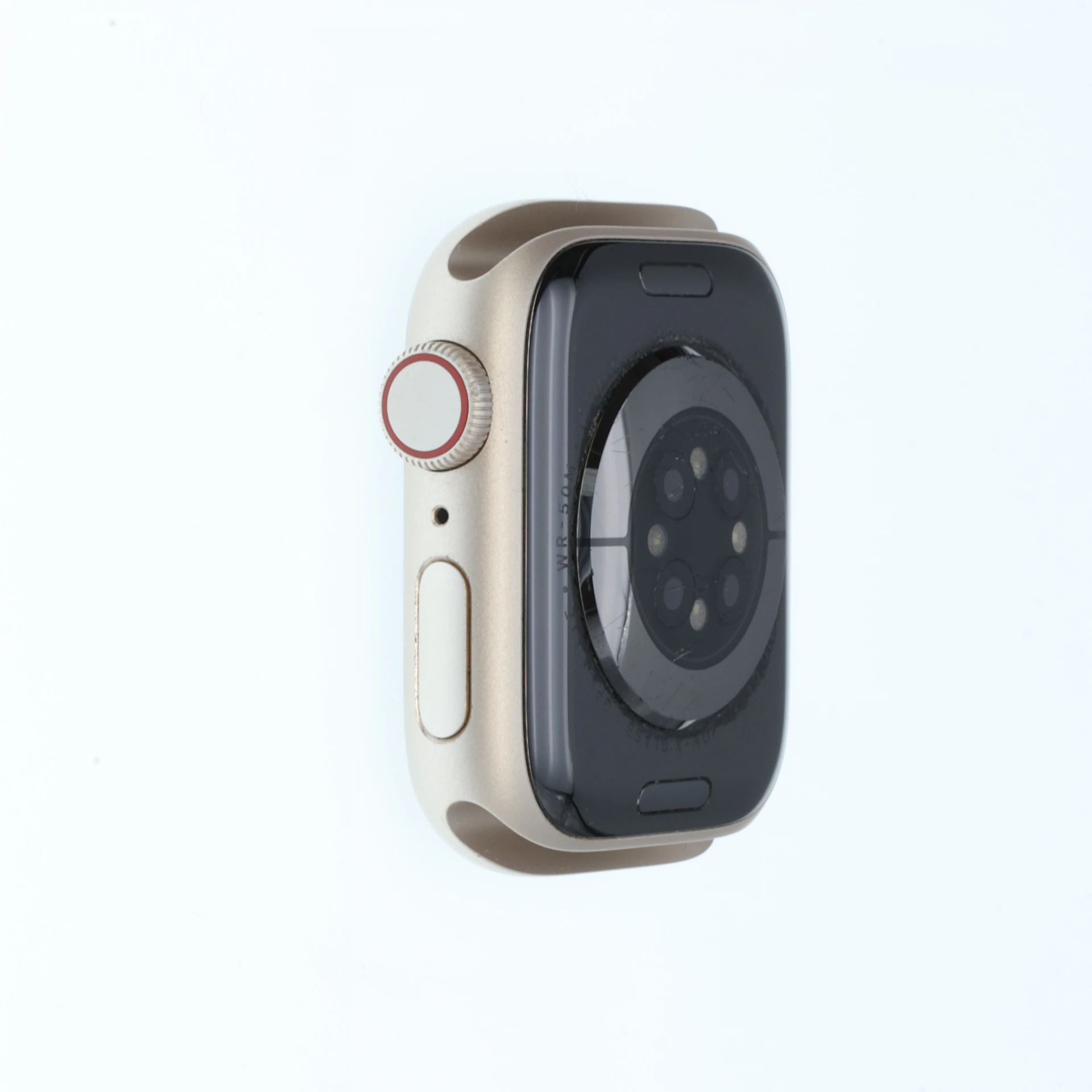 !! 1 ÉV GARANCIA !! Apple Watch Series 7 41mm Starlight 80% Wifi+Cell