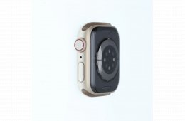 !! 1 ÉV GARANCIA !! Apple Watch Series 7 41mm Starlight 80% Wifi+Cell