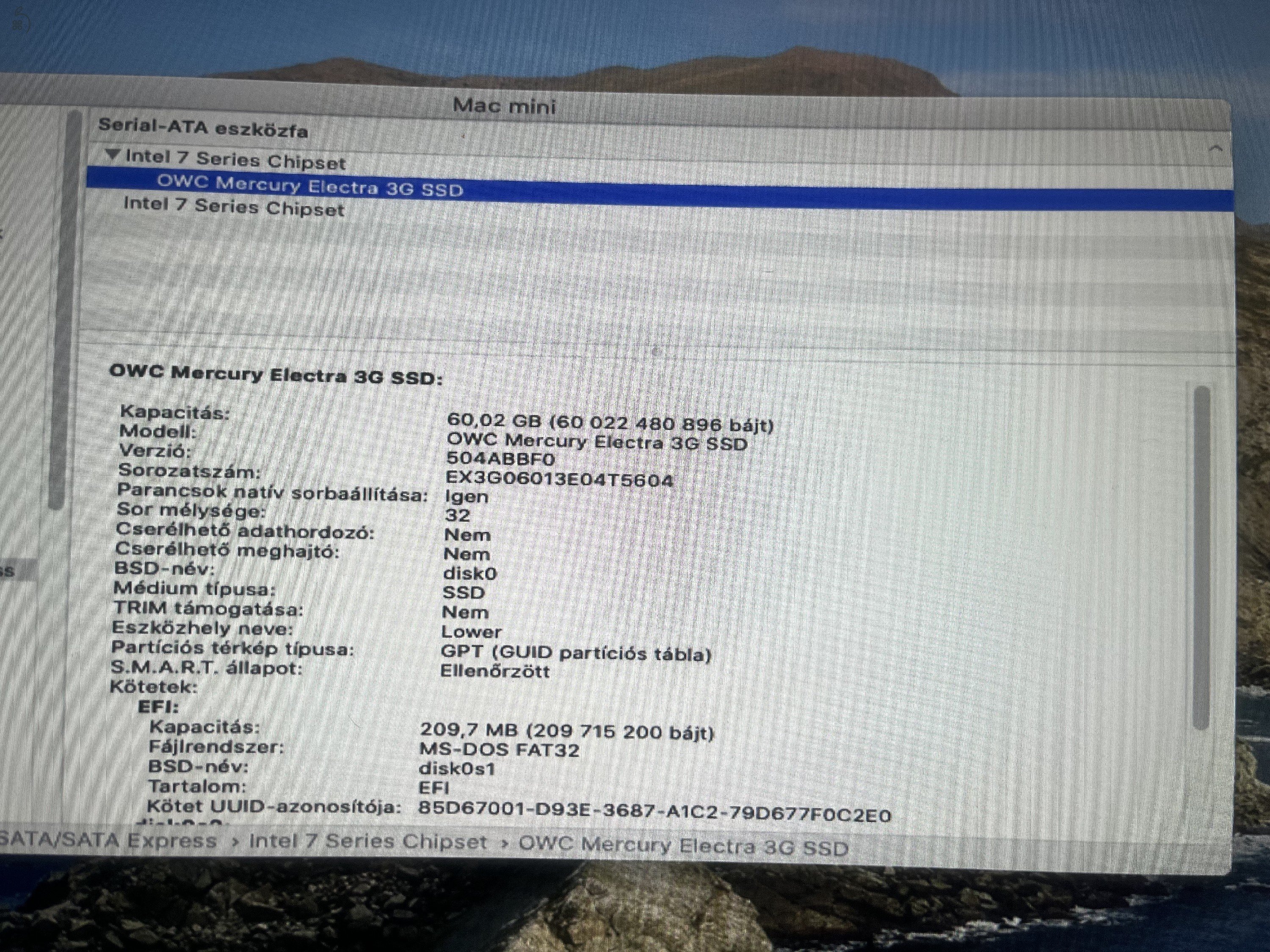 Mac mini i5/8GB/64GB SSD