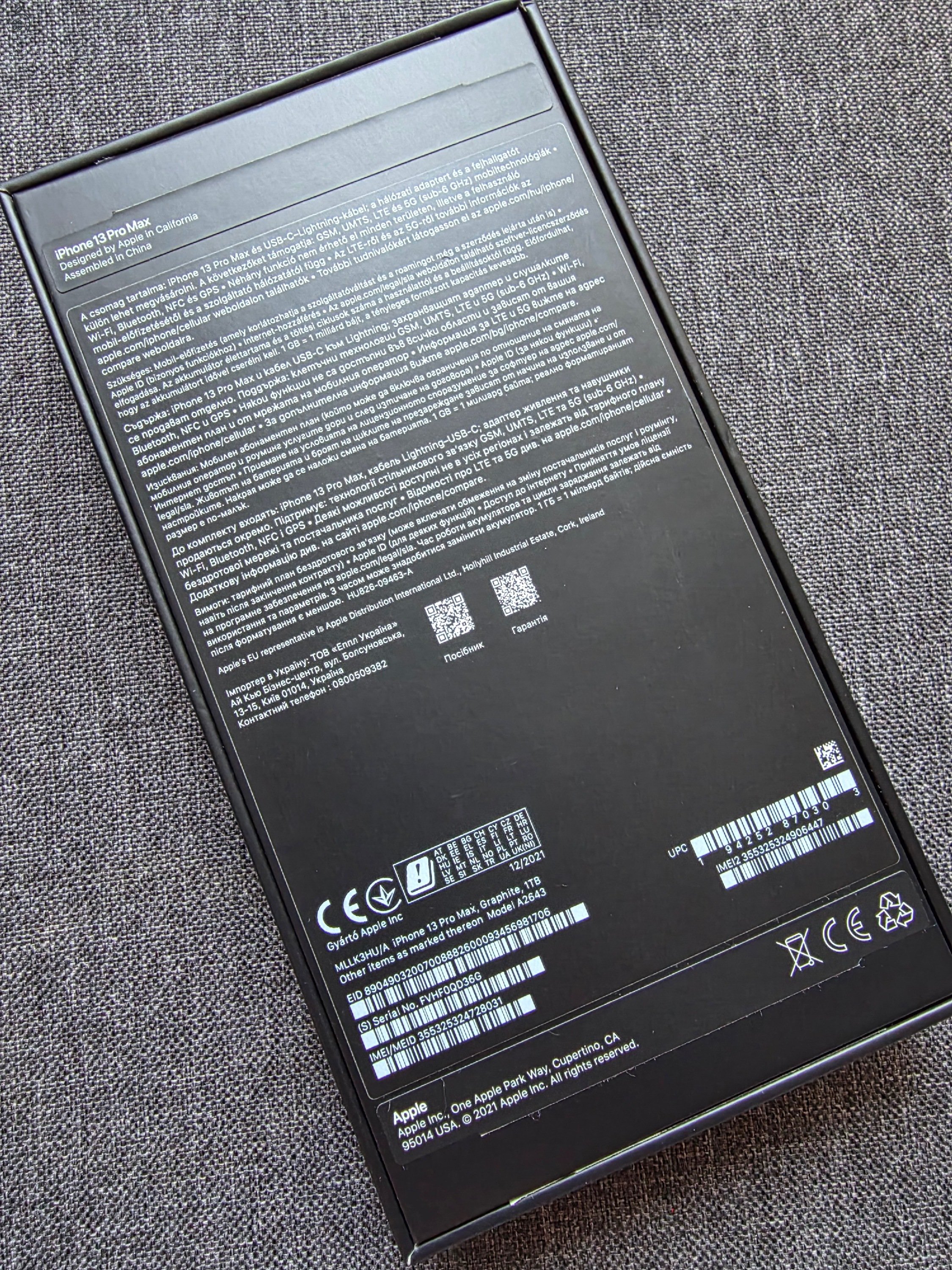 Apple iPhone 13 Pro Max 1TB