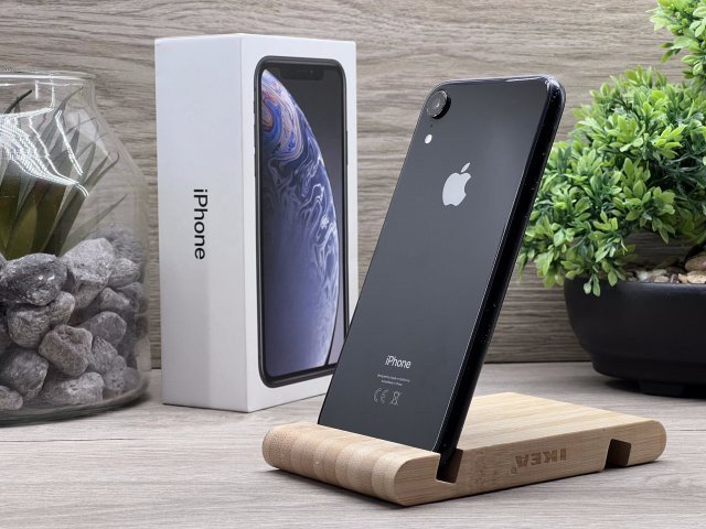 iPhone XR Black 64GB 2 ÉV Garanciával Számlával 91% Aksi