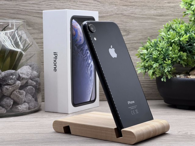 iPhone XR Black 64GB 2 ÉV Garanciával Számlával 91% Aksi
