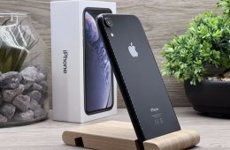 iPhone XR Black 64GB 2 ÉV Garanciával Számlával 91% Aksi