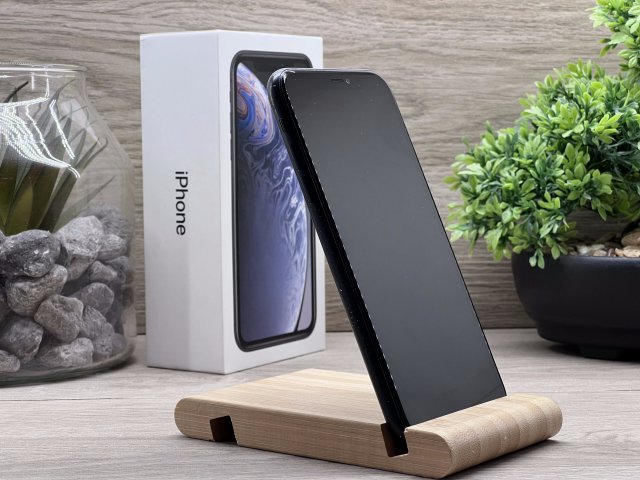 iPhone XR Black 64GB 2 ÉV Garanciával Számlával 91% Aksi