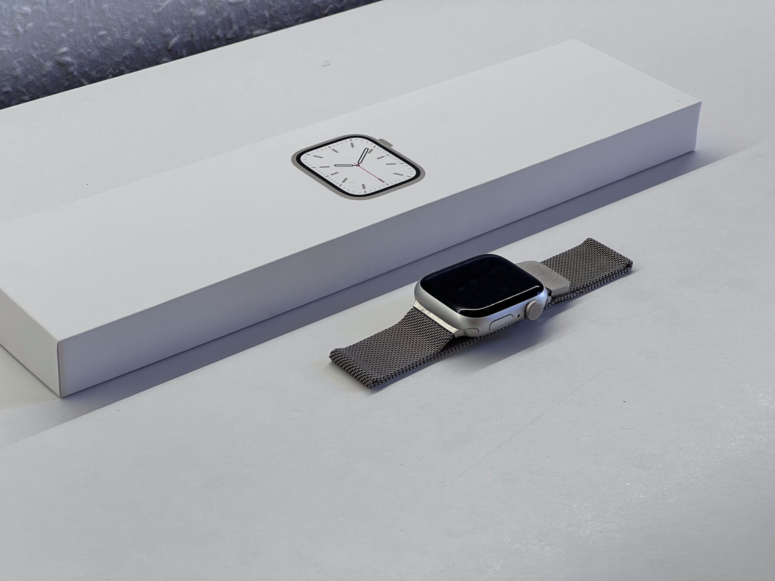 Hibátlan Apple Watch S7 Starlight 41mm 2 ÉV Garanciával Számlával