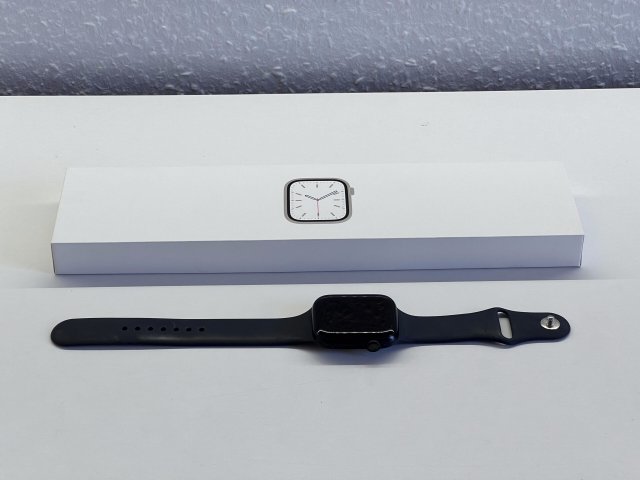 Apple Watch S7 Midnight 45mm 2 ÉV Garanciával Számlával