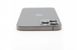 + Ajándékkal és 1 év garanciával! Felújított iPhone 12 Pro Max 128 GB Graphite
