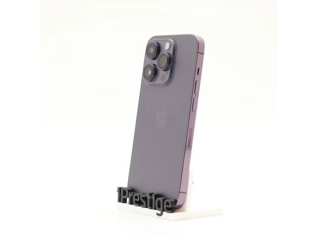 + Ajándékkal és 1 év garanciával! Felújított iPhone 14 Pro 128 GB Deep Purple