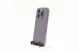 + Ajándékkal és 1 év garanciával! Felújított iPhone 14 Pro 128 GB Deep Purple