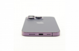 + Ajándékkal és 1 év garanciával! Felújított iPhone 14 Pro 128 GB Deep Purple