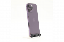 + Ajándékkal és 1 év garanciával! Felújított iPhone 14 Pro Max 128 GB Deep Purple
