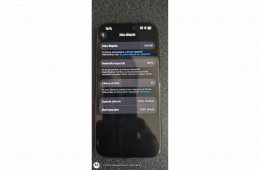 Iphone 16 Pro black titanium,128 gb gyonyoru allapotban,fuggetlen,Apple garanciaval