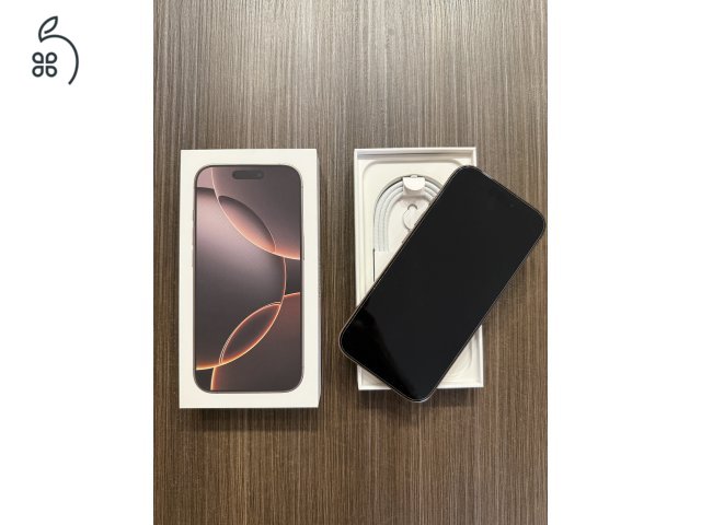 Eladó jó áron iPhone 16 pro Desert független mobiltelefon