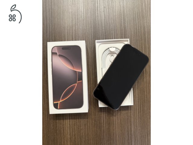 Eladó jó áron iPhone 16 pro Desert független mobiltelefon