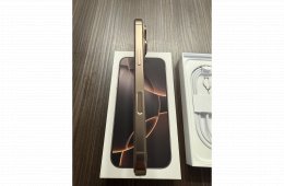 Eladó jó áron iPhone 16 pro Desert független mobiltelefon