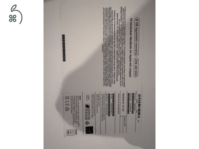 Eladó Újszerű Macbook Air Apple M2