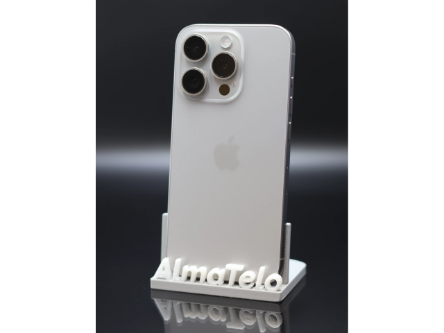 Apple iPhone 15 Pro 128 GB Natural Titanium 91% akku - 12 HÓ GARANCIA