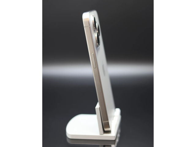 Apple iPhone 15 Pro 128 GB Natural Titanium 91% akku - 12 HÓ GARANCIA