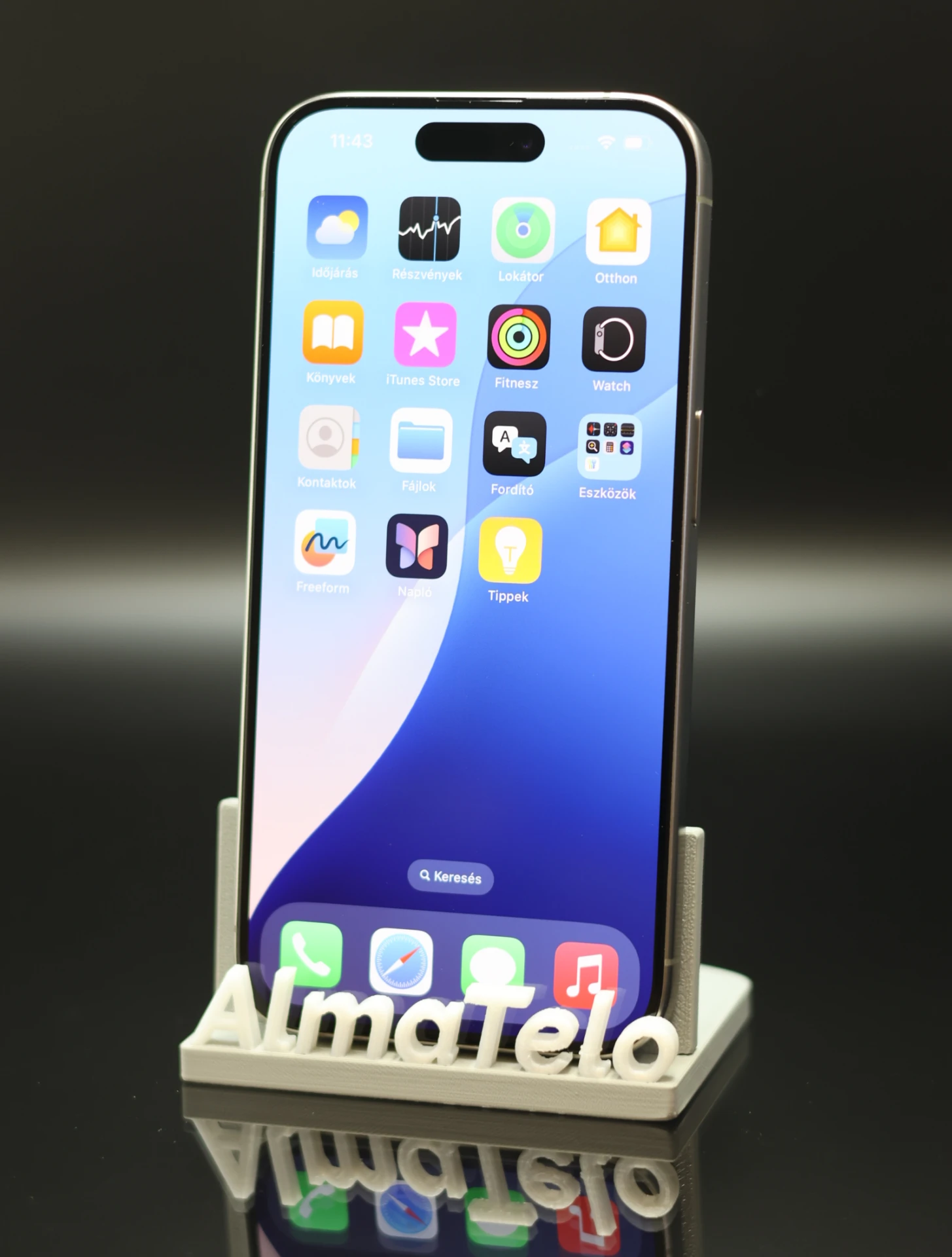 Apple iPhone 15 Pro 128 GB Natural Titanium 91% akku - 12 HÓ GARANCIA