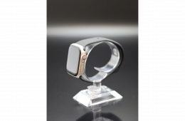 Apple Watch Series 7 S7 41mm Starlight 80% akku - 12 HÓ GARANCIA