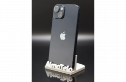 Apple iPhone 14 256 GB Midnight 100% akku - 12 HÓ GARANCIA