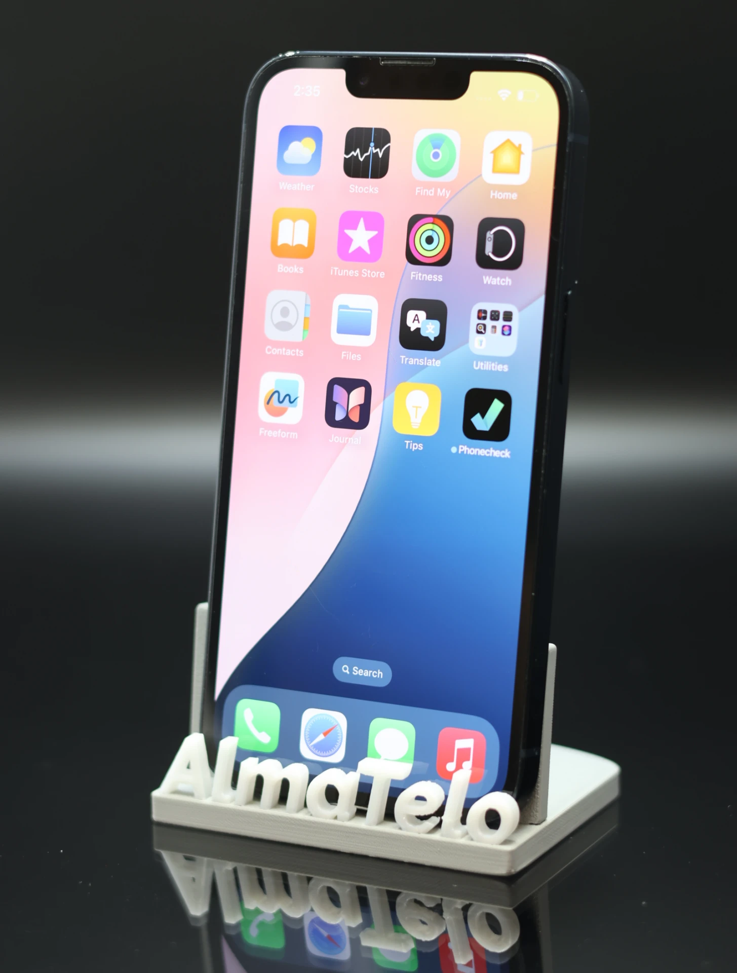 Apple iPhone 14 256 GB Midnight 100% akku - 12 HÓ GARANCIA