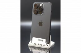 Apple iPhone 14 Pro 128 GB Space Black 100% akku - 12 HÓ GARANCIA