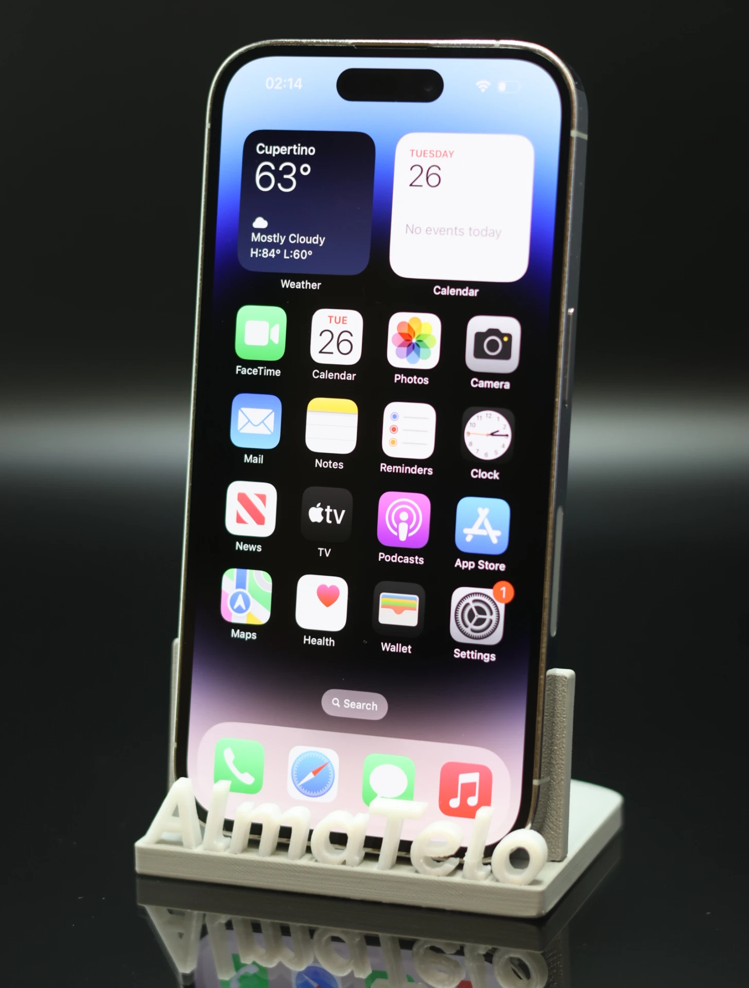 Apple iPhone 14 Pro 128 GB Silver 96% akku - 12 HÓ GARANCIA