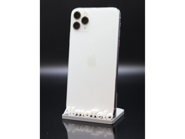 Apple iPhone 11 Pro Max 256 GB Silver 100% akku - 12 HÓ GARANCIA