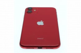 !! 1 ÉV GARANCIA !! Apple iPhone 11 128 GB PRODUCT RED 100%