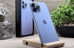 Hibátlan iPhone 13 Pro Max Sierra Blue 128GB 2 ÉV Garanciával Számlával 100% Aksi