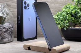 Hibátlan iPhone 13 Pro Max Sierra Blue 128GB 2 ÉV Garanciával Számlával 100% Aksi
