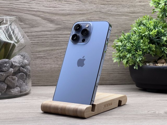 Hibátlan iPhone 13 Pro Sierra Blue 128GB 2 ÉV Garanciával Számlával 100% Aksi