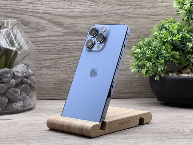 Hibátlan iPhone 13 Pro Sierra Blue 128GB 2 ÉV Garanciával Számlával 100% Aksi