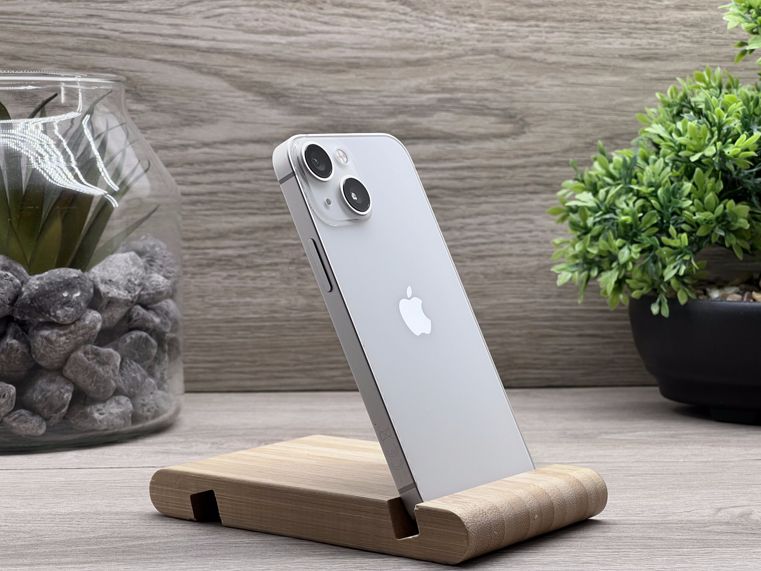 Hibátlan iPhone 13 Mini Starlight 128GB 2 ÉV Garanciával Számlával 100% Aksi
