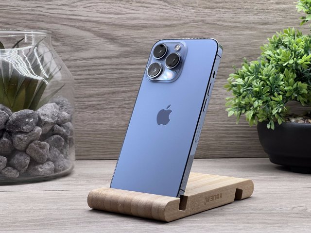 Hibátlan iPhone 13 Pro Sierra Blue 128GB 2 ÉV Garanciával Számlával 100% Aksi