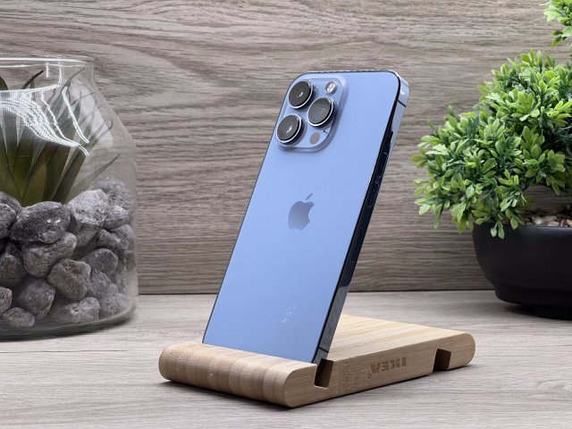 Hibátlan iPhone 13 Pro Sierra Blue 128GB 2 ÉV Garanciával Számlával 100% Aksi