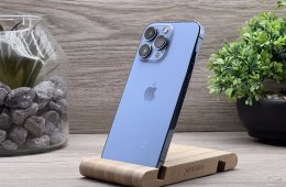 Hibátlan iPhone 13 Pro Sierra Blue 128GB 2 ÉV Garanciával Számlával 100% Aksi