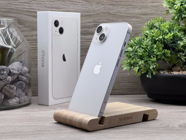 Hibátlan iPhone 13 Starlight 128GB 2 ÉV Garanciával Számlával 100% Aksi