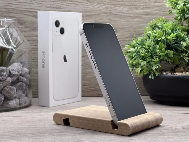 Hibátlan iPhone 13 Starlight 128GB 2 ÉV Garanciával Számlával 100% Aksi
