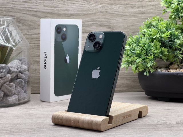 iPhone 13 Mini Green 128GB 2 ÉV Garanciával Számlával 100% Aksi