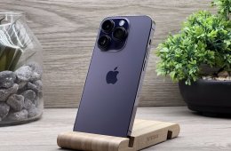 Phone 14 Pro Deep Purple 128GB 2 ÉV Garanciával Számlával 90% Aksi