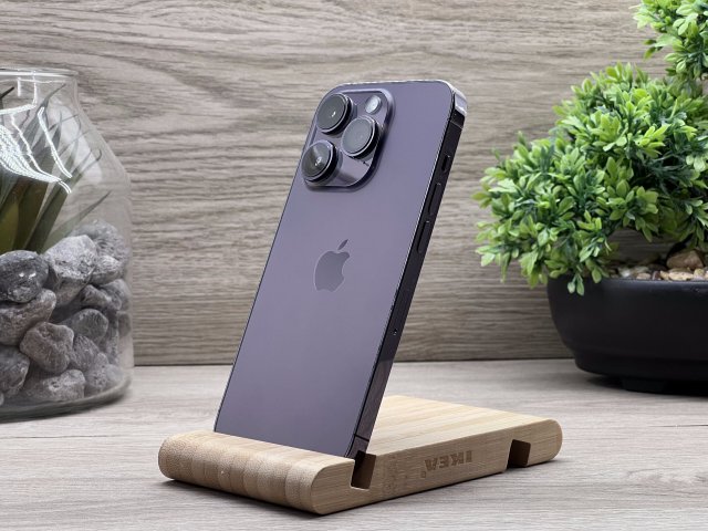 Phone 14 Pro Deep Purple 128GB 2 ÉV Garanciával Számlával 90% Aksi