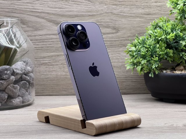 Phone 14 Pro Deep Purple 128GB 2 ÉV Garanciával Számlával 90% Aksi