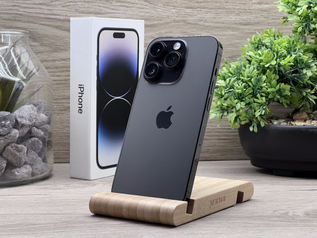iPhone 14 Pro Space Black 256GB 2 ÉV Garanciával Számlával 90% Aksi