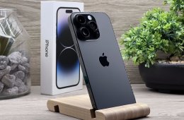 iPhone 14 Pro Space Black 256GB 2 ÉV Garanciával Számlával 90% Aksi