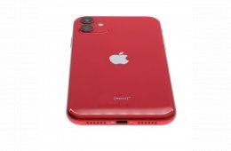 !! 1 ÉV GARANCIA !! Apple iPhone 11 128 GB PRODUCT RED 100%