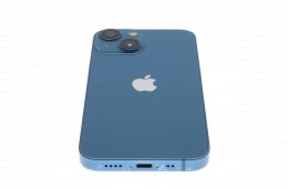 !! 1 ÉV GARANCIA !! Apple iPhone 13 Mini 256 GB Blue 100%